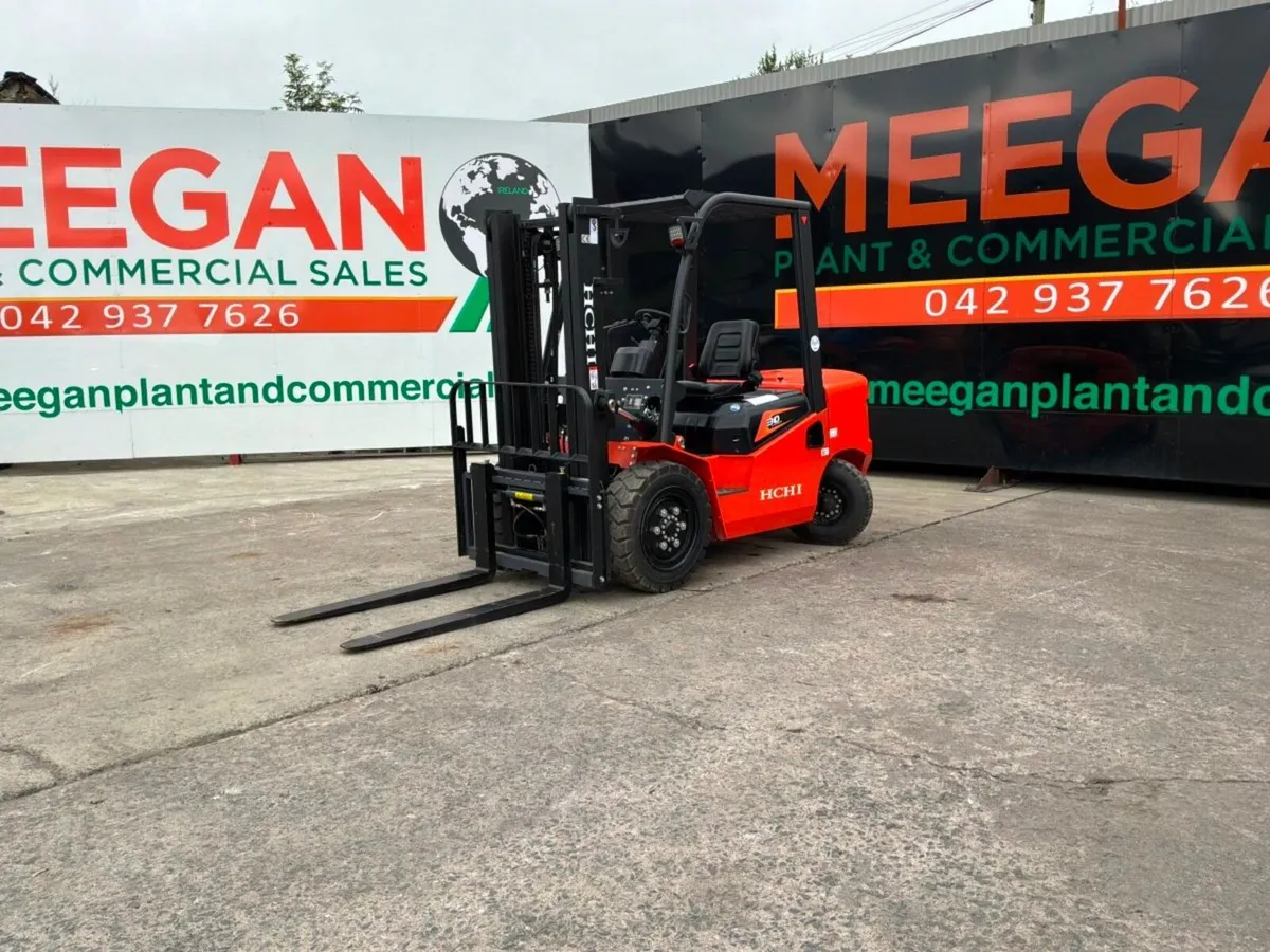 New / unused Hchi Cpcd30 forklift....3 ton........ - Image 3