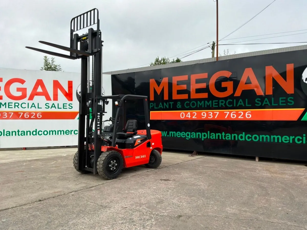 New / unused Hchi Cpcd30 forklift....3 ton........ - Image 4