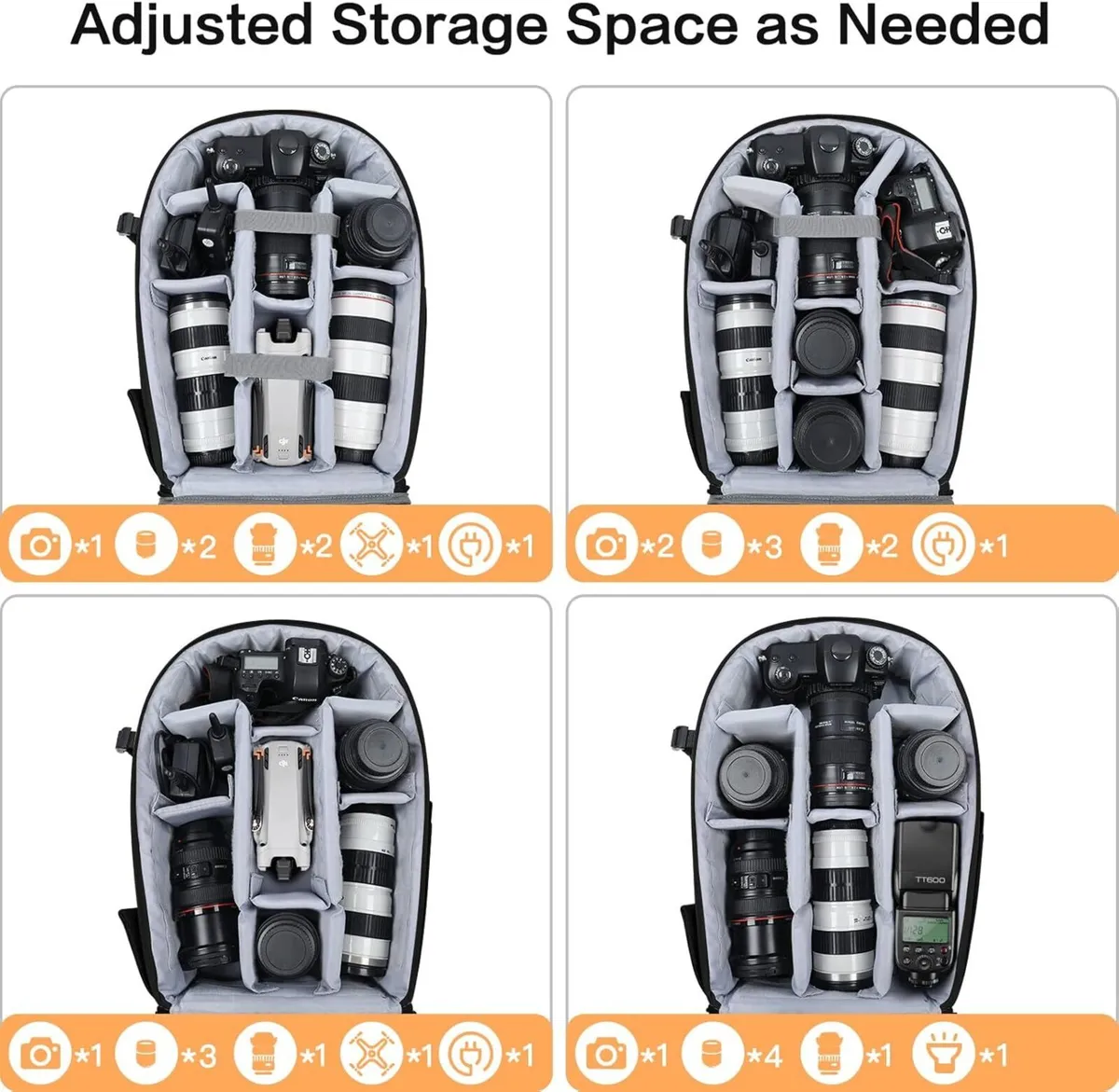 Mosiso Waterproof Hardshell Camera Bag - Image 3