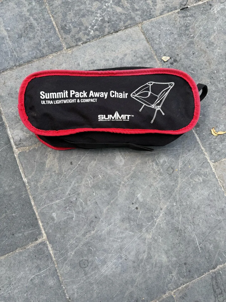 2 x Summit Pack Away Kids Camping Chairs - Image 2