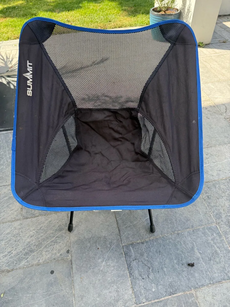 2 x Summit Pack Away Kids Camping Chairs - Image 4
