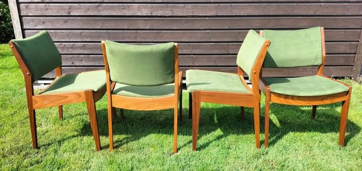 Mid Century Vintage Retro Crannac Dining Chairs - Image 3