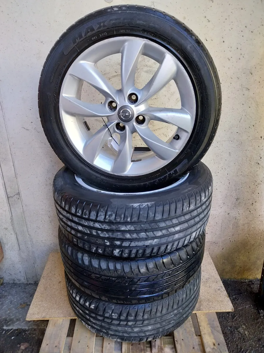 2015 Opel Adam 16" Alloy Wheels Set 195/55R16 - Image 2