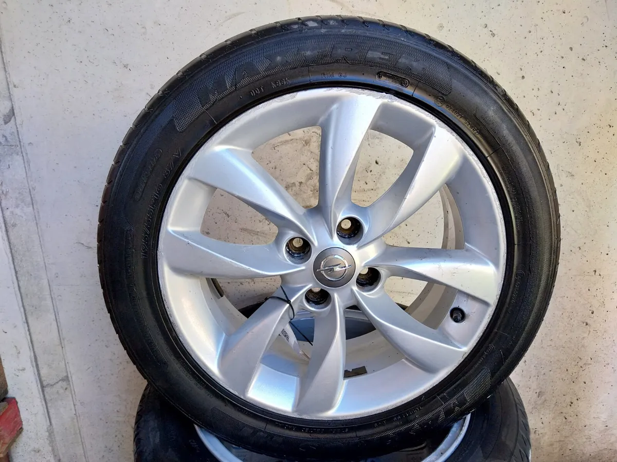 2015 Opel Adam 16" Alloy Wheels Set 195/55R16 - Image 3