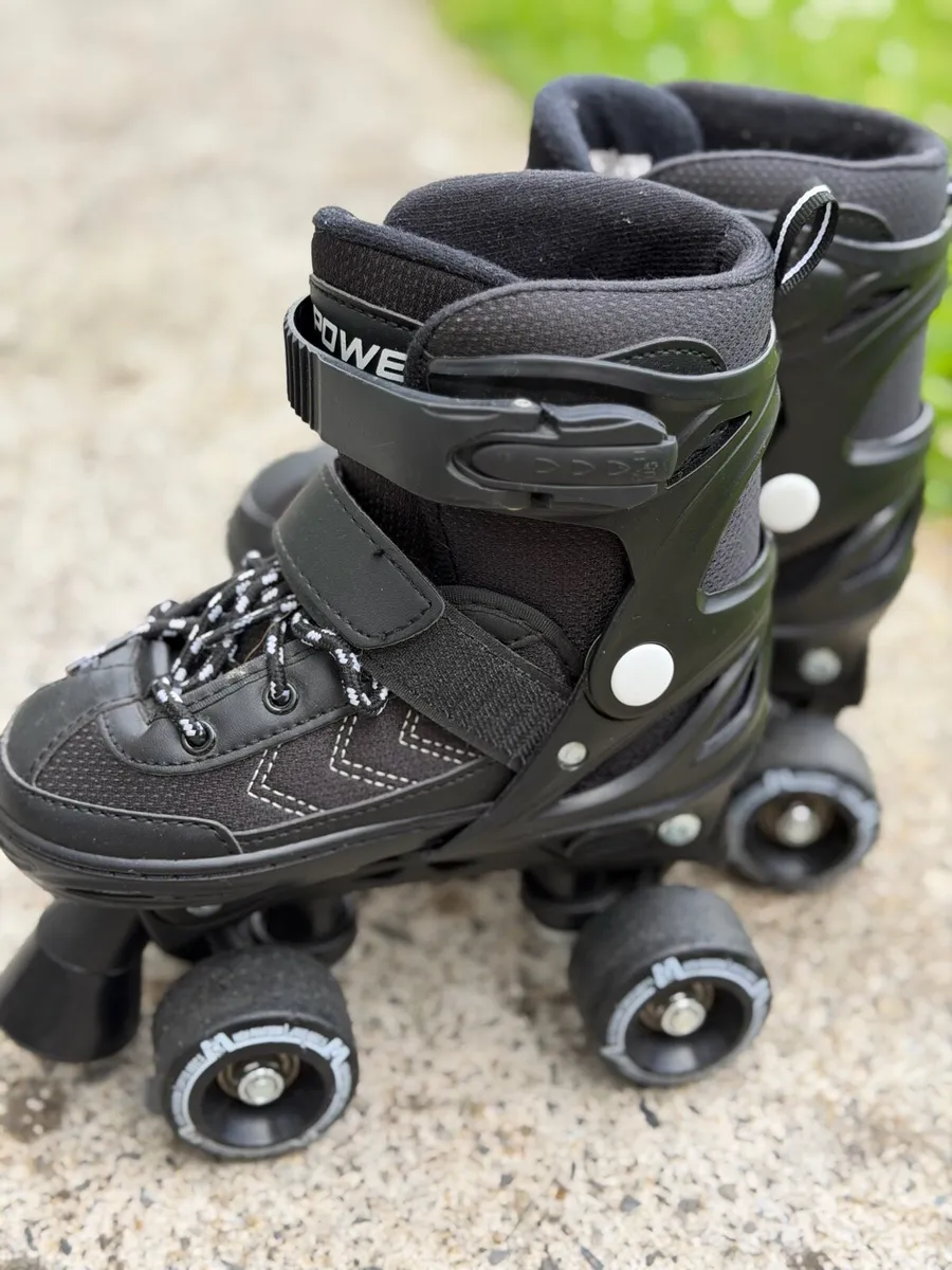 Roller Skates Black size 13-2 - Image 1