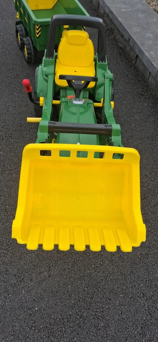 Rolly toys John Deere tractor & tipper trailer - Image 4
