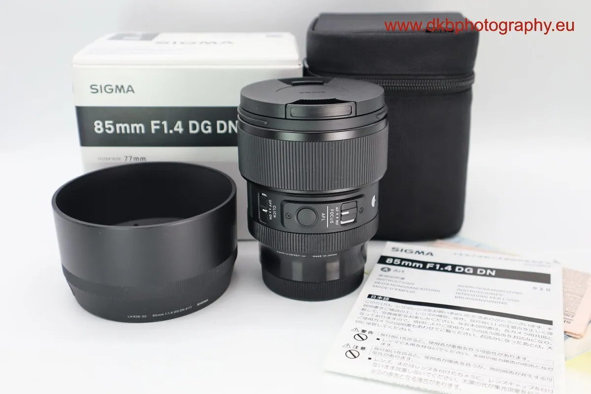 SIGMA 85mm F1.4 DG DN ART LENS (For L Mount) #0503 - Image 1