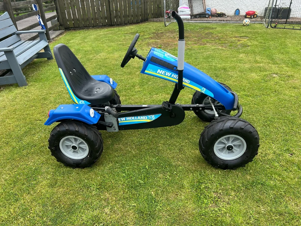 Dino berg go-kart with small trailer - Image 2