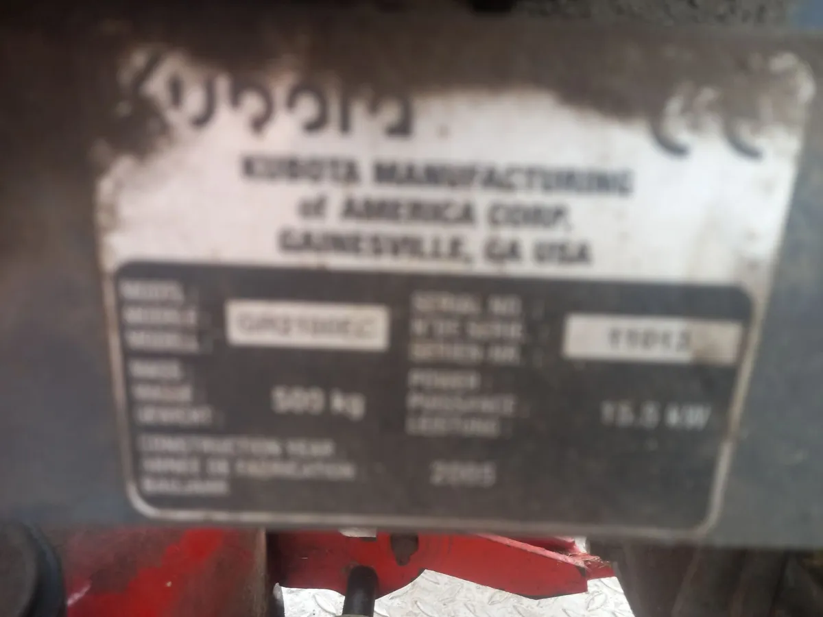 Kubota GR2100EC - Image 2