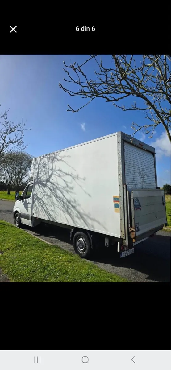 Mercedes  Sprinter Box Van with tail lift for Sale - Image 1