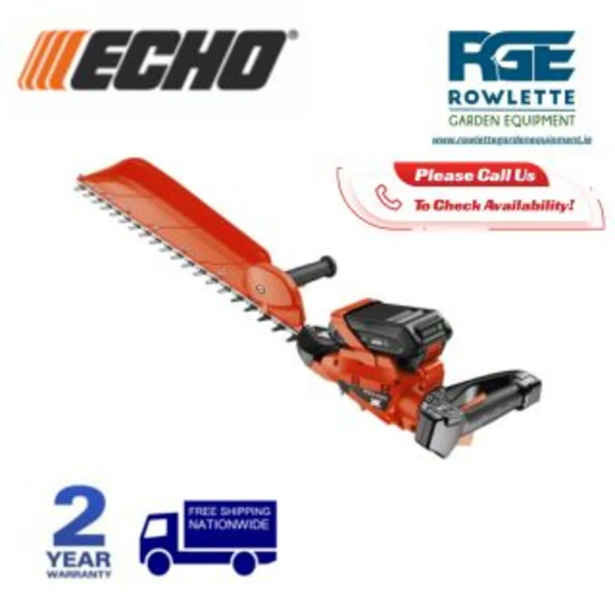 Echo DHCS-2800 Battery Single Sided Hedgecutter - Image 1