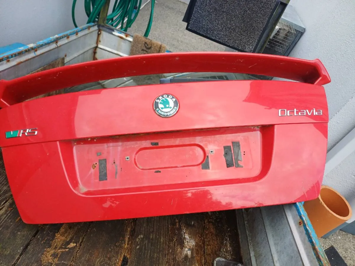 Boot lid skoda octabia - Image 2