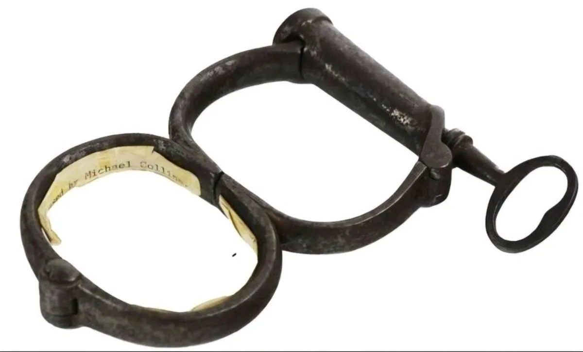 Michael Collins Handcuffs - Image 1