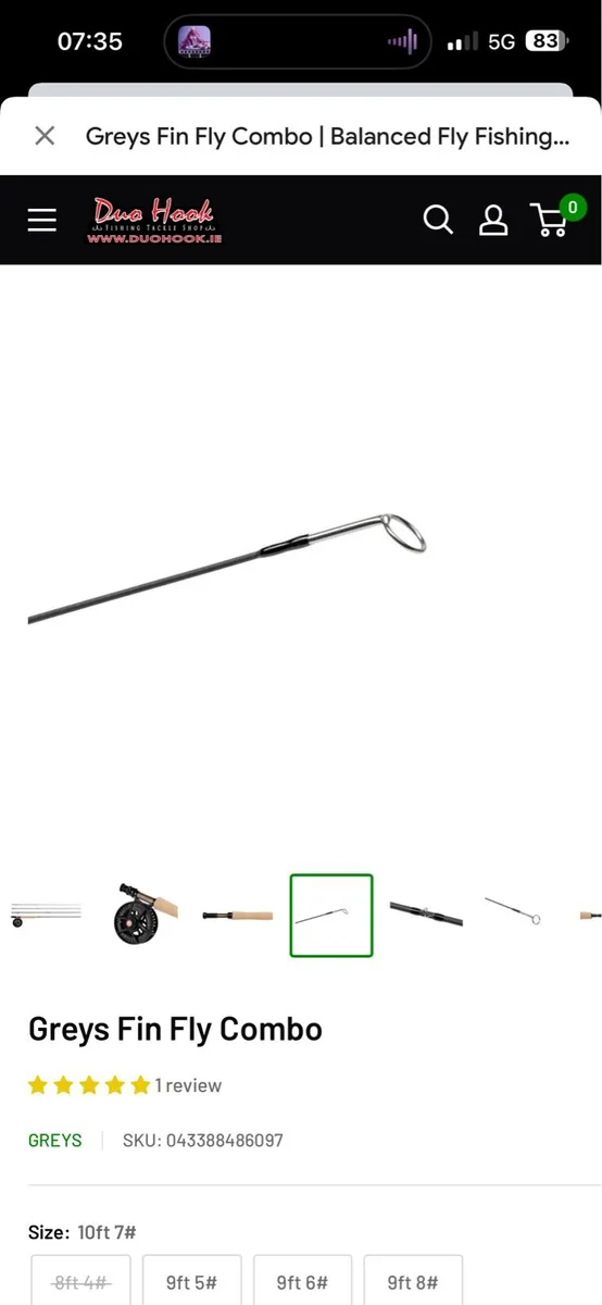 Greys Fin Fly Combo 10ft7 - Image 3