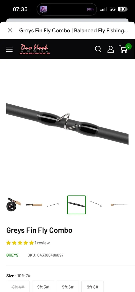 Greys Fin Fly Combo 10ft7 - Image 4