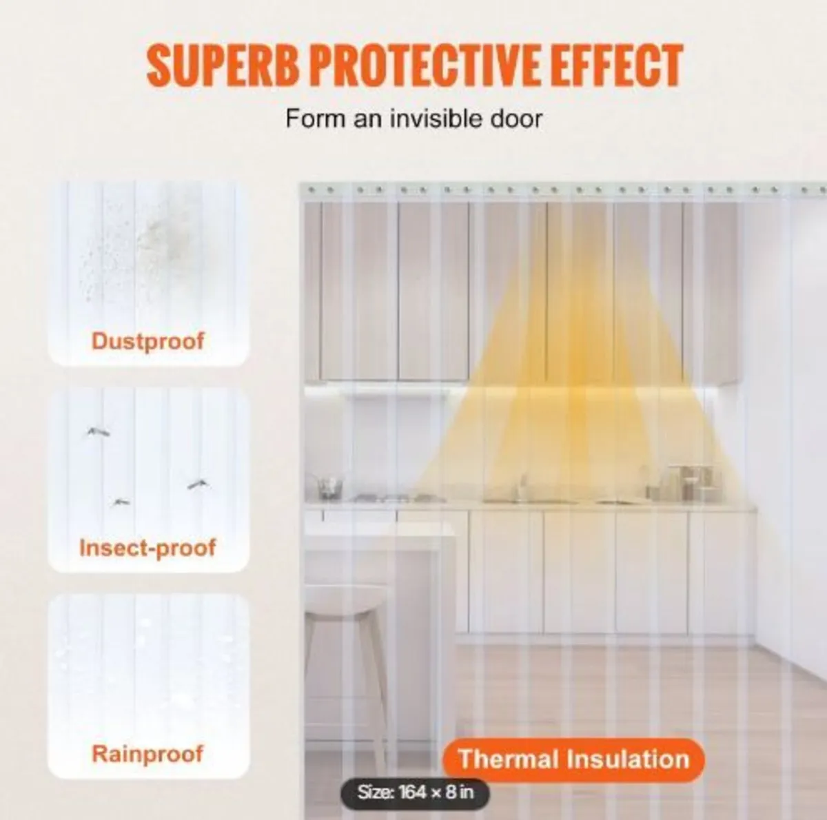 Strip Curtain PVC Door - Image 4