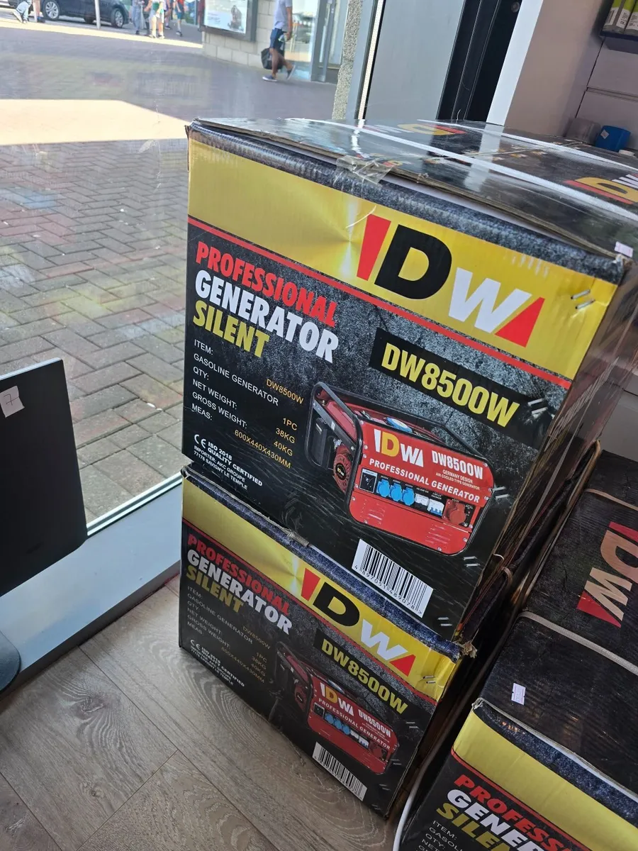 DW DW8500W Professional Silent Generator - Image 3