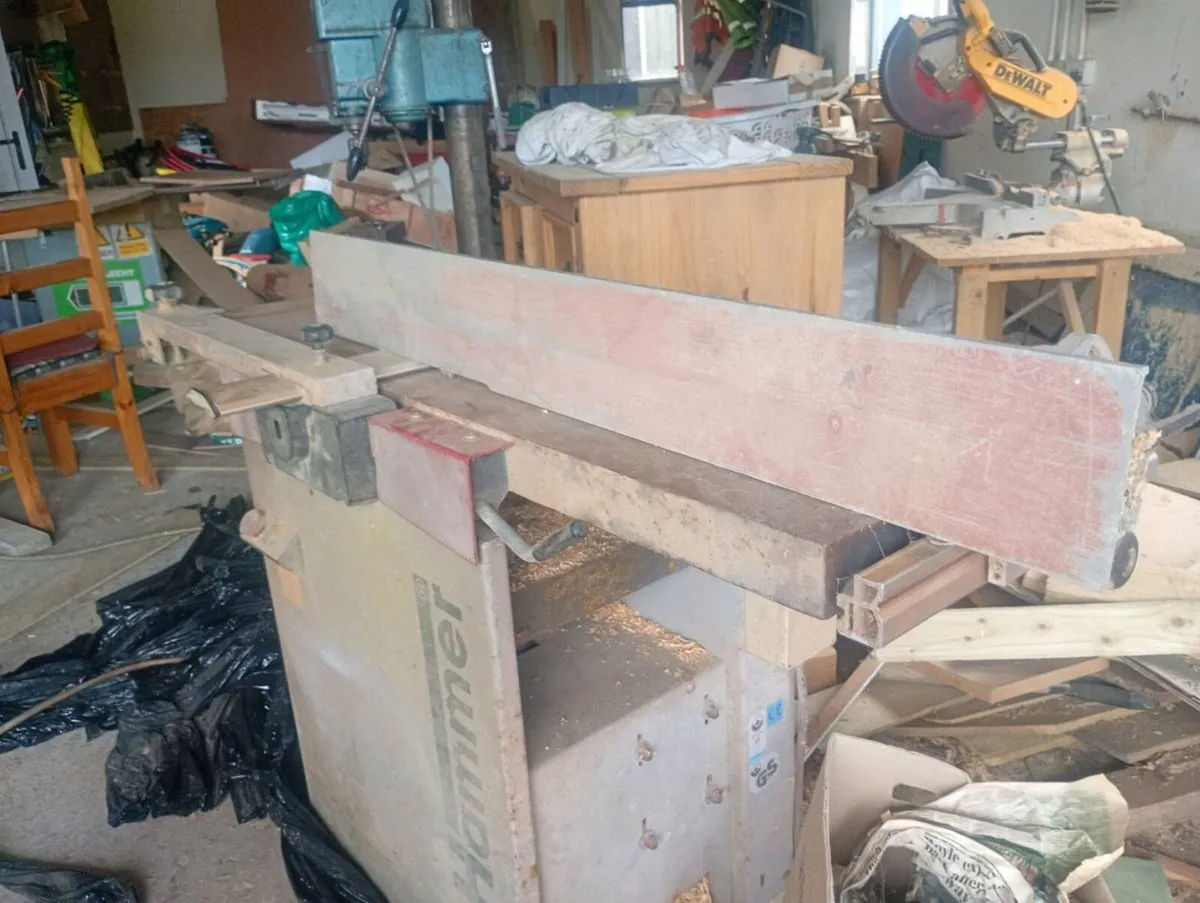 Single phase 12 inch  Hammer planer thicknessner - Image 3
