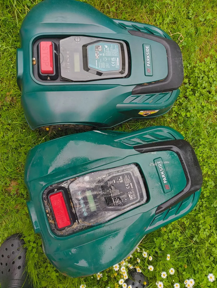 2 Broken Lidl Robot Mowers Free - Image 1