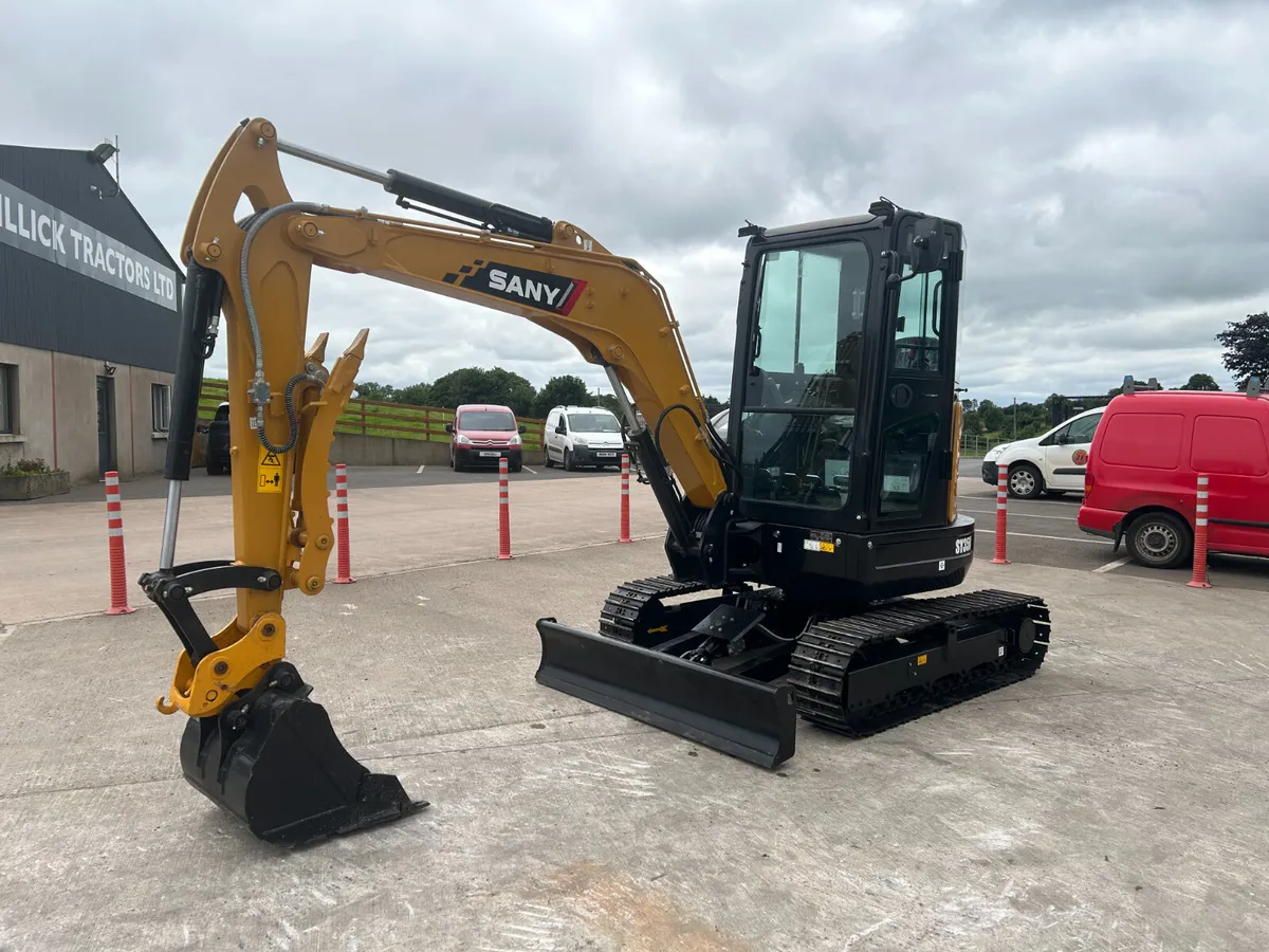 Brand New Sany SY35U C/W Thumb Grab - Image 3