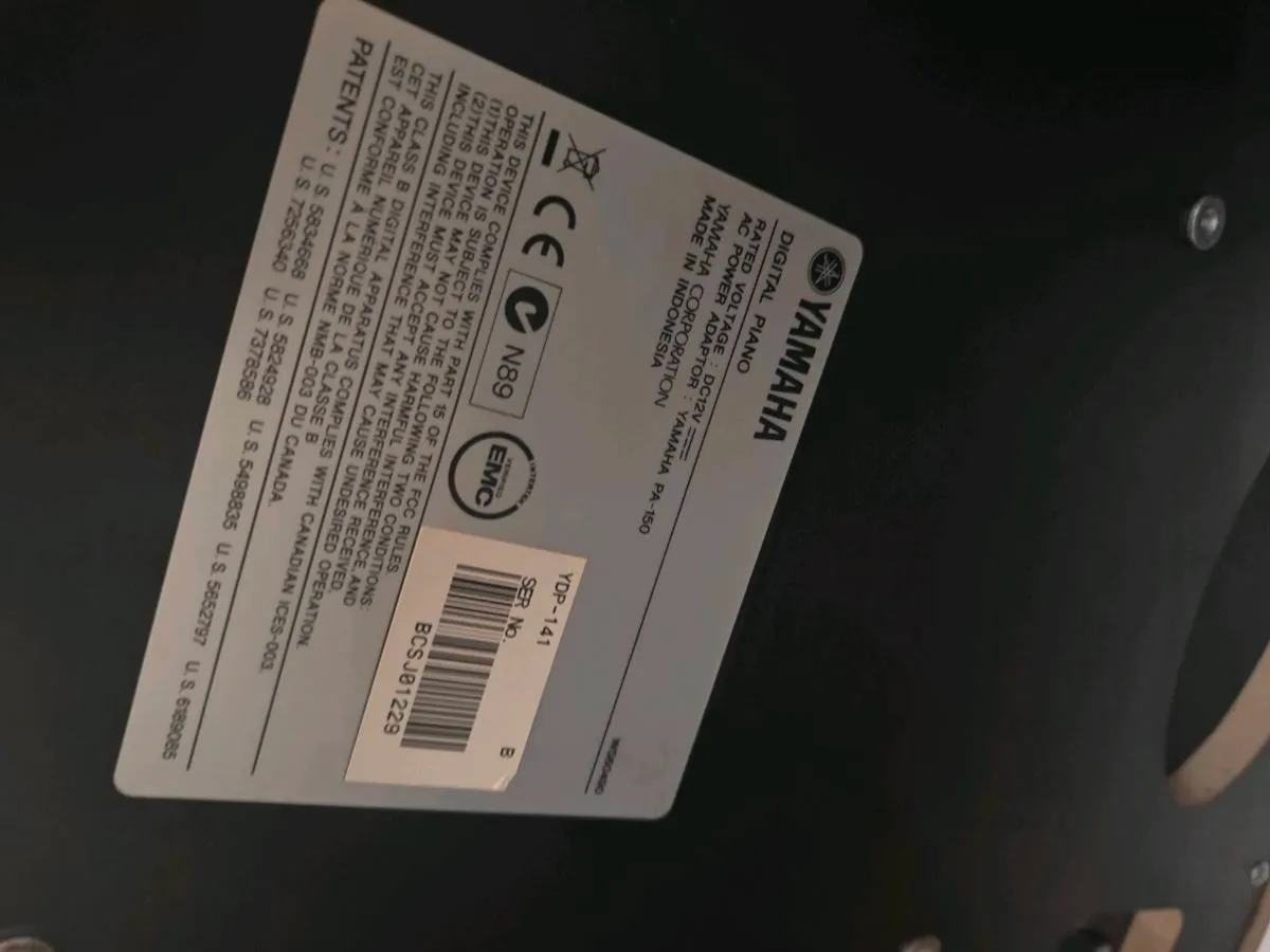 Yamaha YDP 141 Piano - Image 3