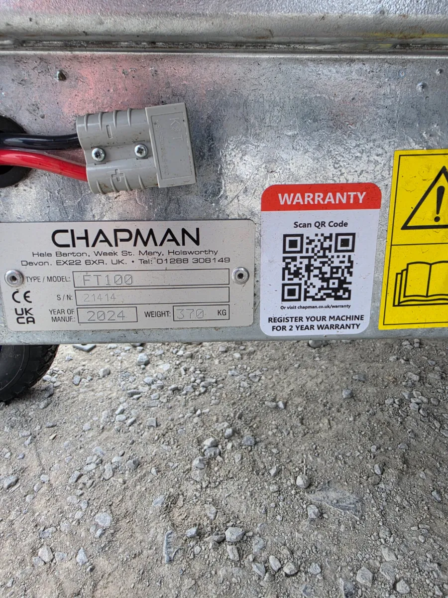 Chapman FT100 FLAT BED TRAILER - Image 4