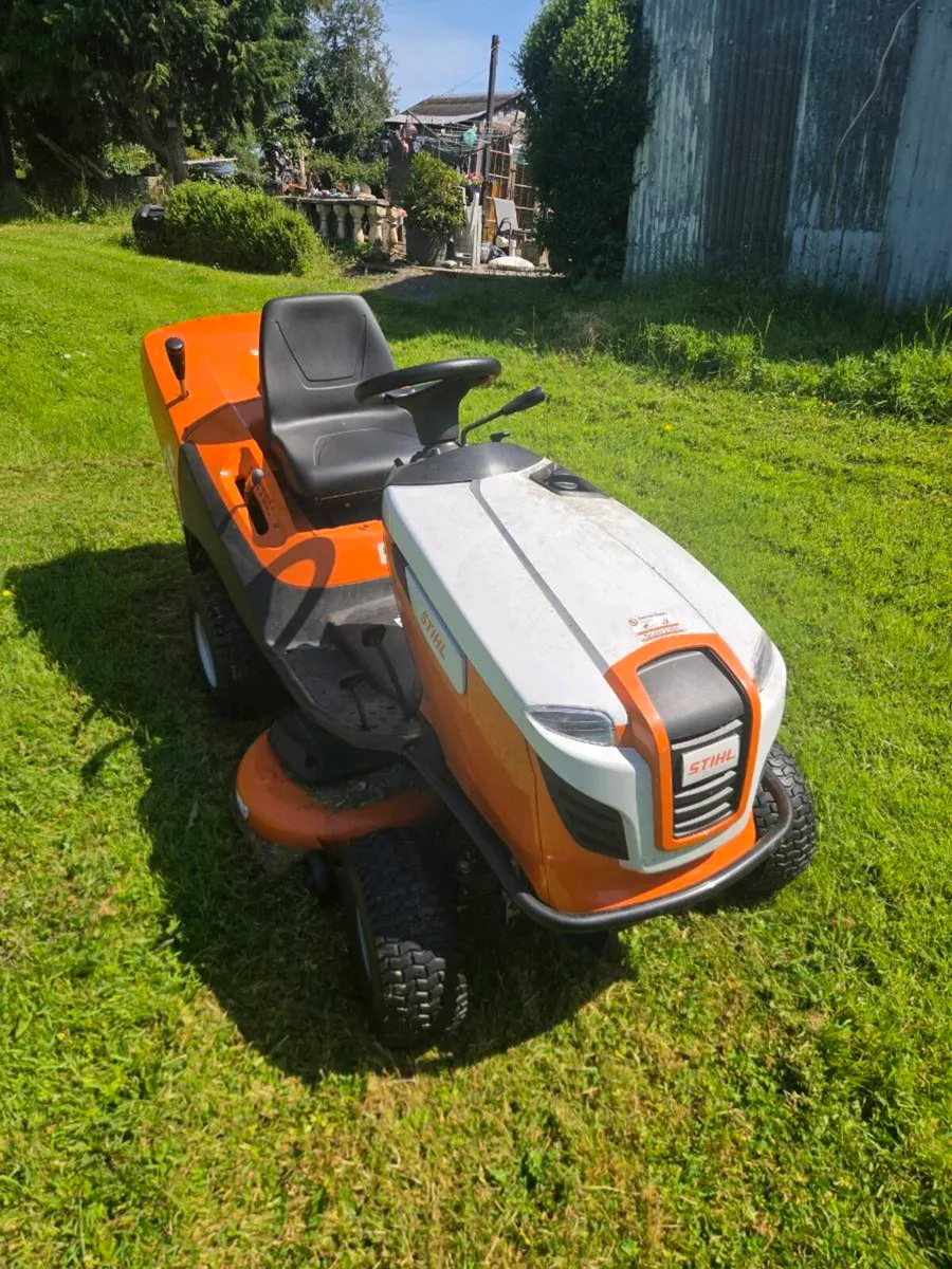 Stihl ride on lawn mower - Image 1