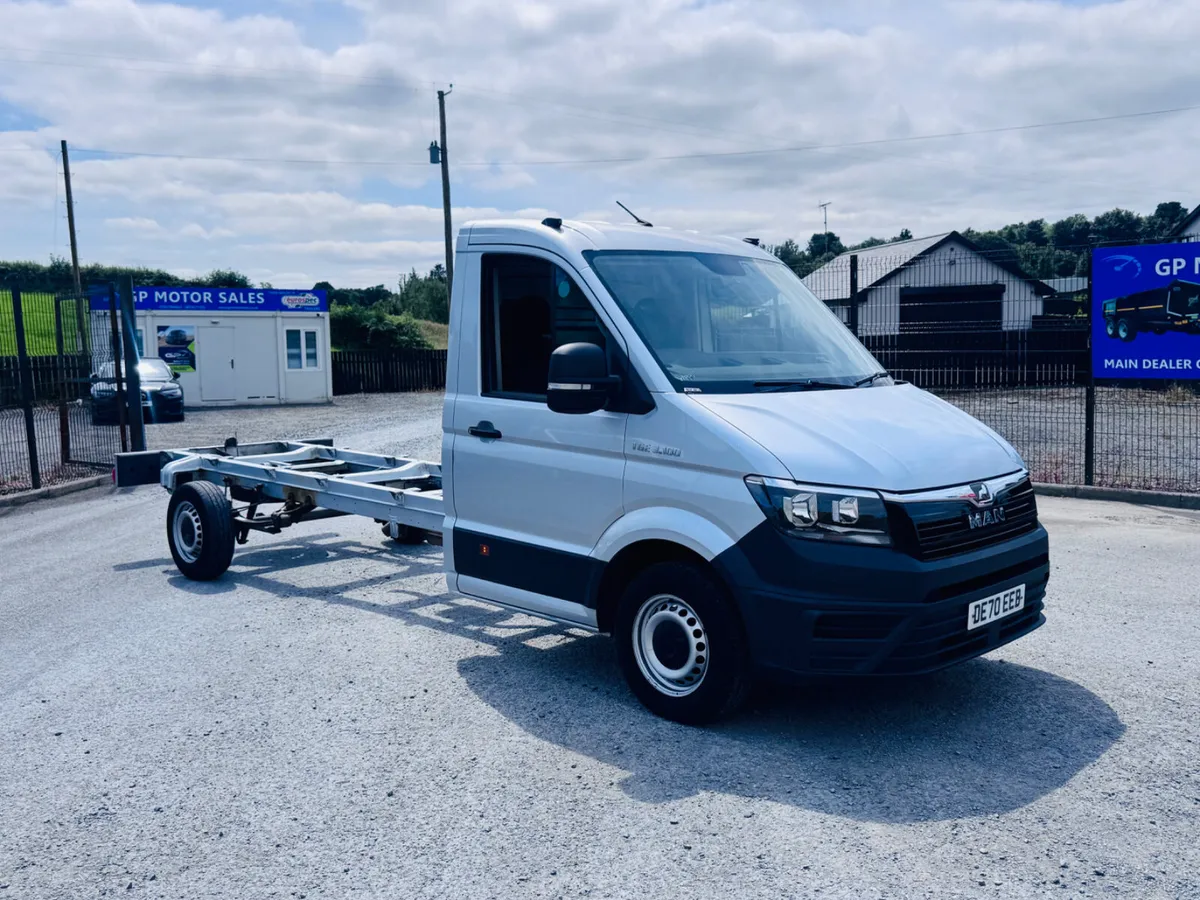 2020 MAN TGE 3 CHASSIS & CAB €12500 ON IRISH REG - Image 4