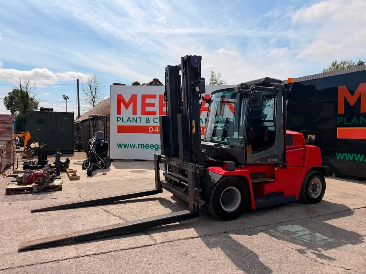 2018 KALMAR 6 TON forklift ...FULL CAB...8 FT FORK - Image 3
