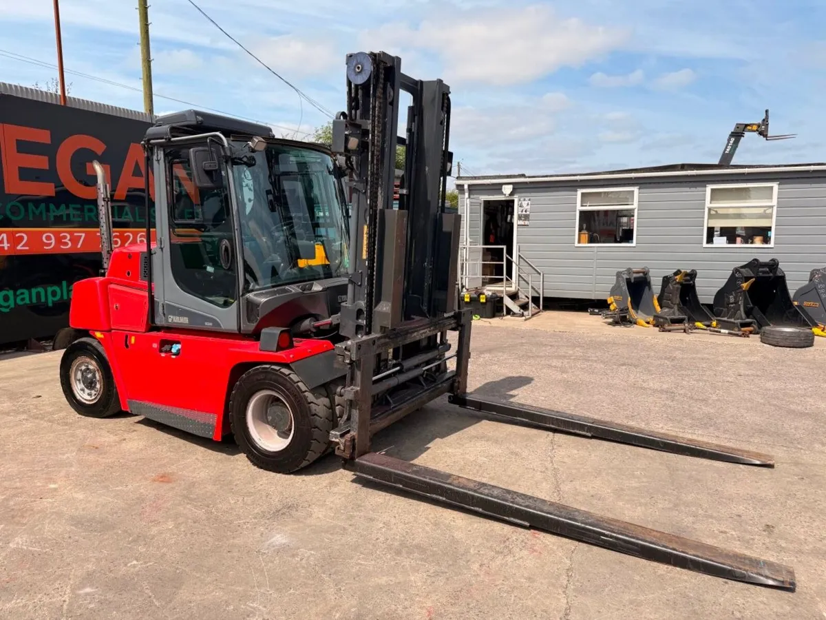 2018 KALMAR 6 TON forklift ...FULL CAB...8 FT FORK - Image 1