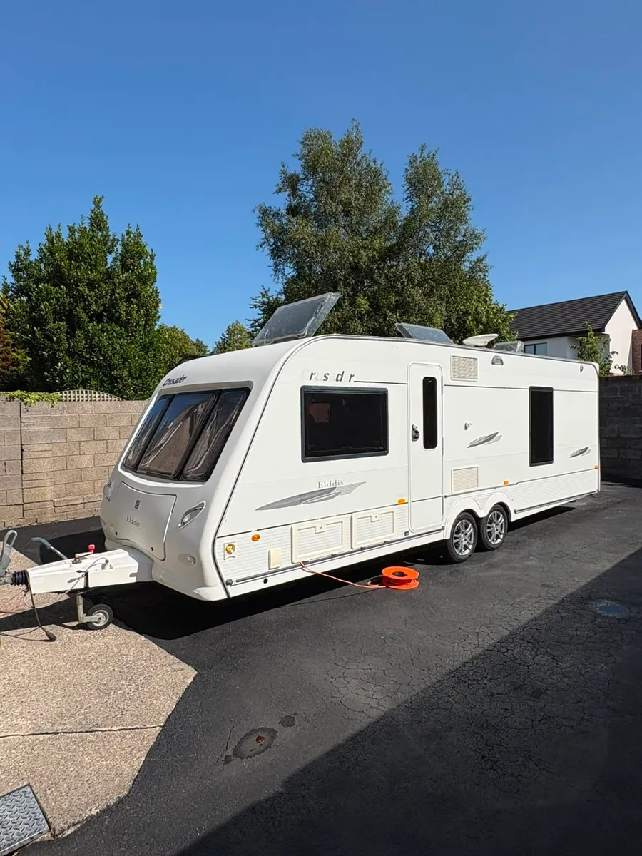 Elddis crusader high end 4 berth fix bed caravan - Image 2