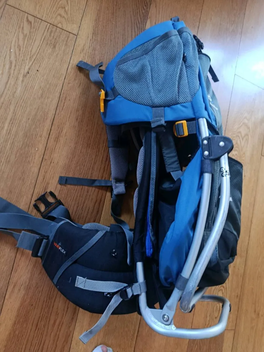 This is a Deuter Kid Comfort II child carrier back - Image 2