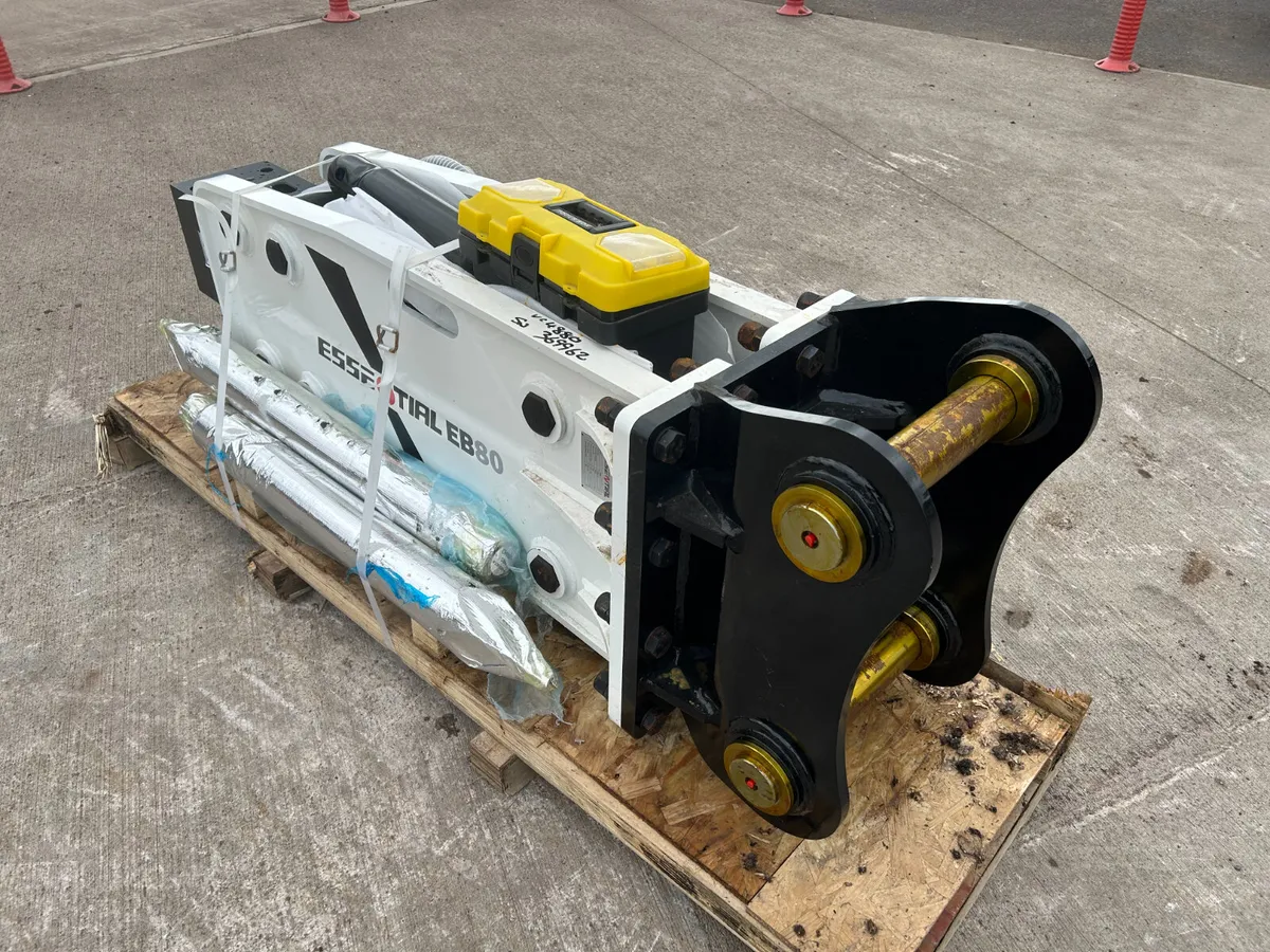 New Essential EB80 Hydraulic Breaker ((65mm Pins)) - Image 4