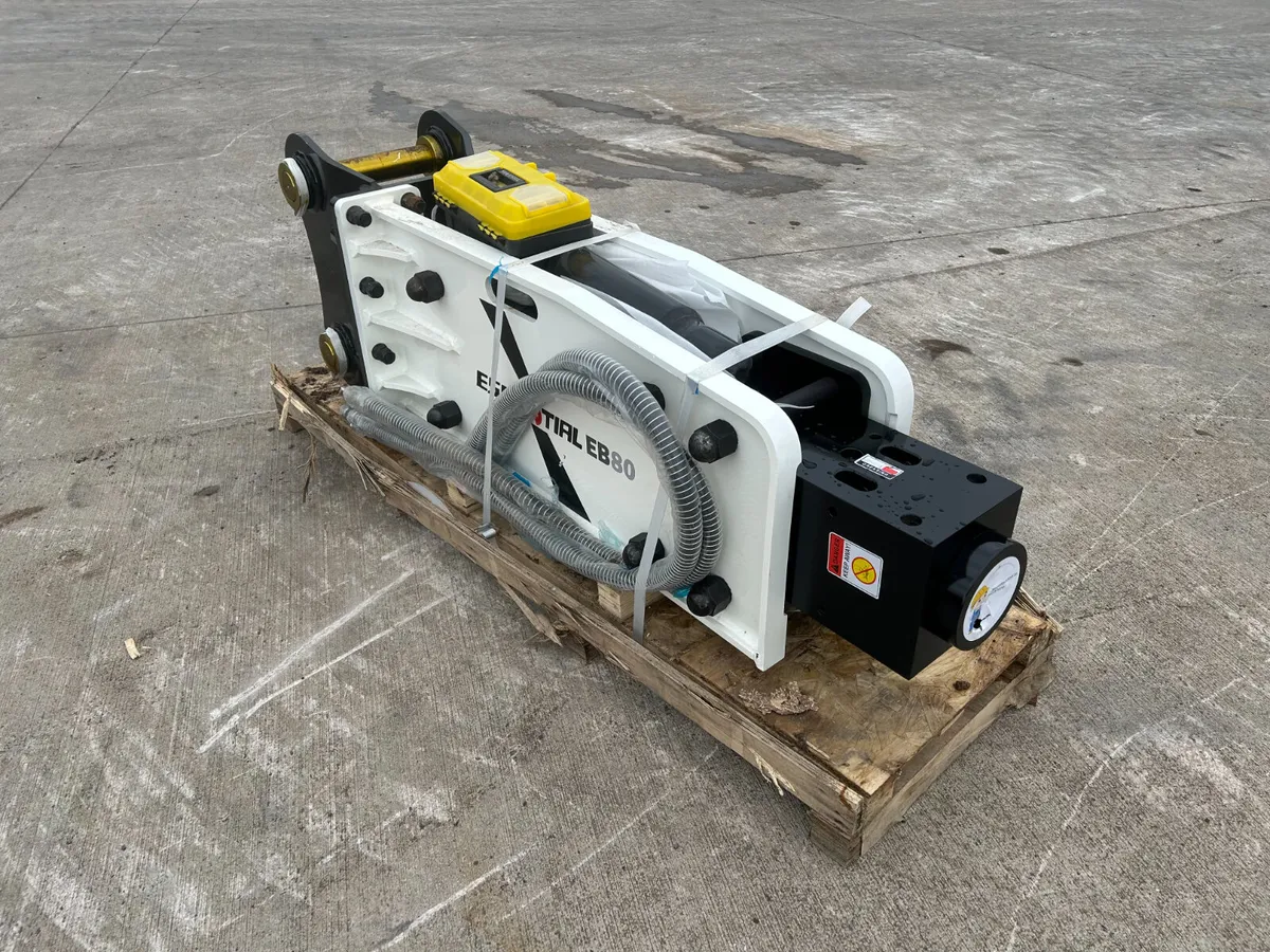 New Essential EB80 Hydraulic Breaker ((65mm Pins)) - Image 2