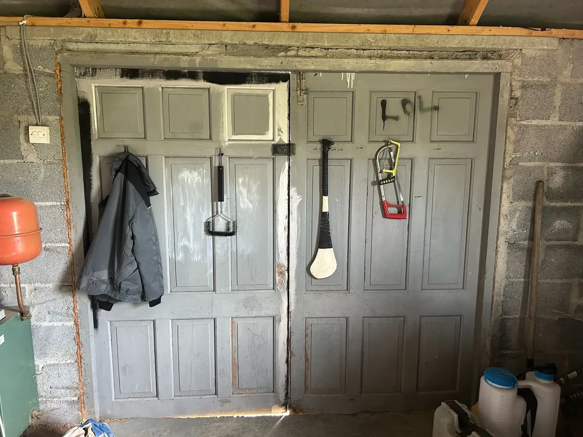 Teak Garage Doors - Image 1
