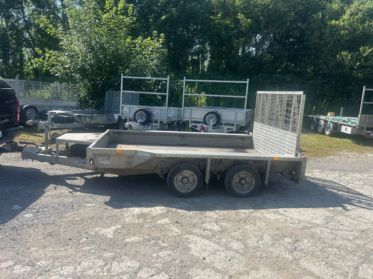 2023 Ifor Williams 10x6 GX106 Plant Trailer - Image 1