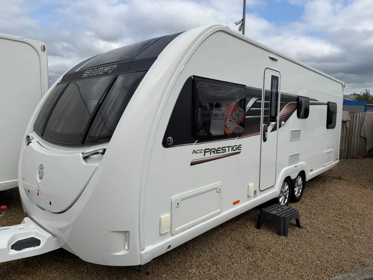 2022 SWIFT ACE PRESTIGE H/SPEC 6/7 BERTH CARAVAN - Image 1
