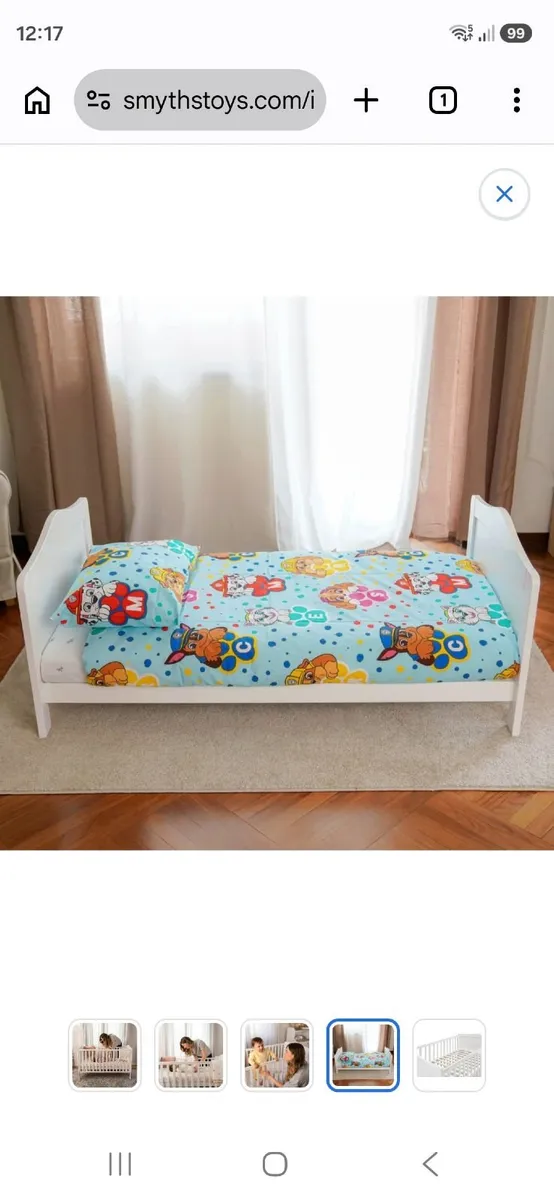 Nessted Serrento Cot bed - Image 3