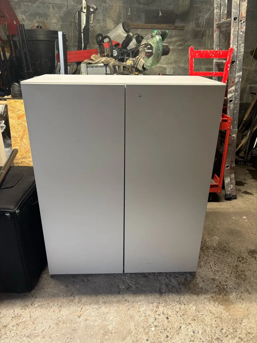 Metal Storage Cabinets with Shelves - Image 1