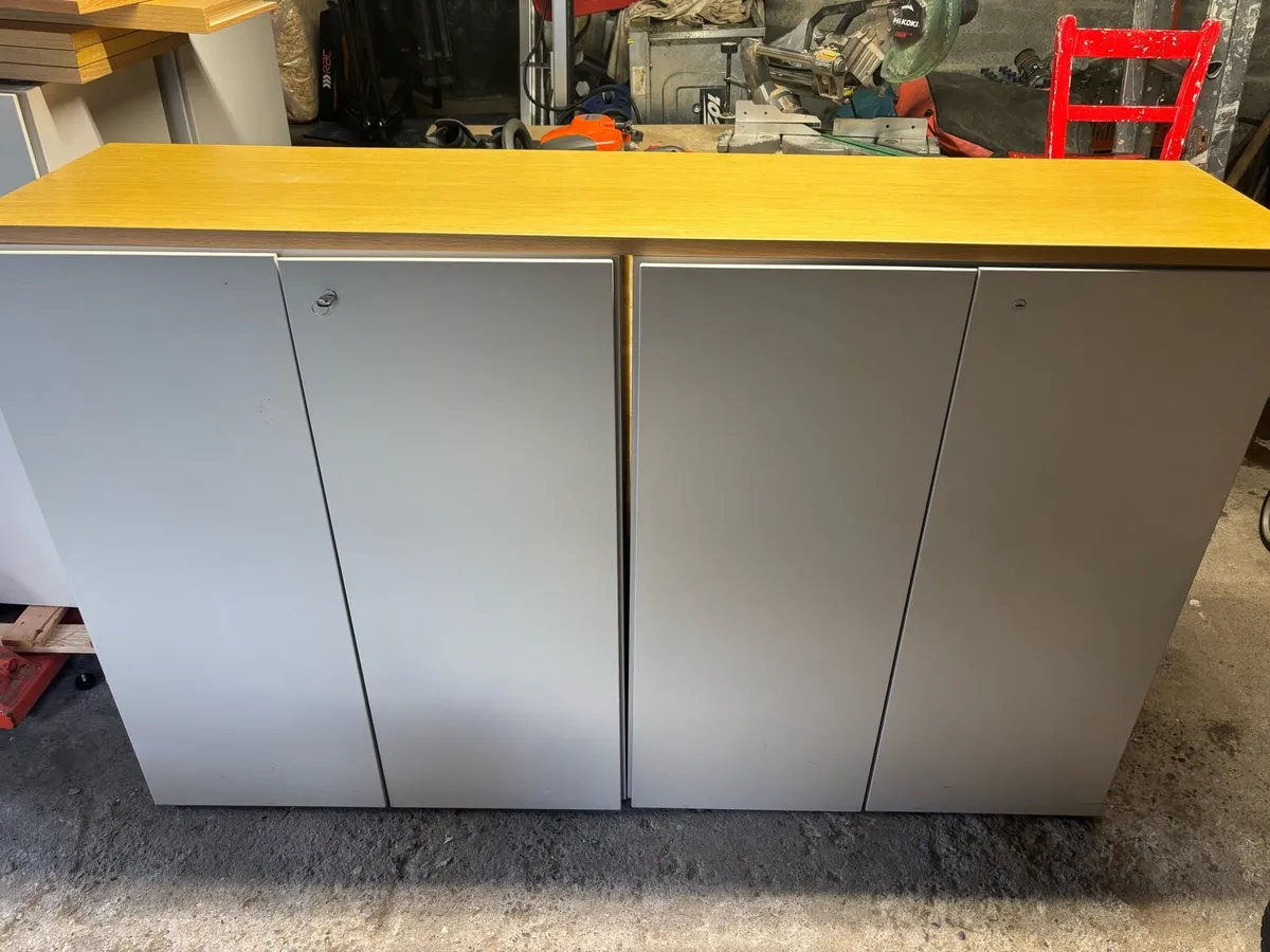 Metal Storage Cabinets with Shelves - Image 3