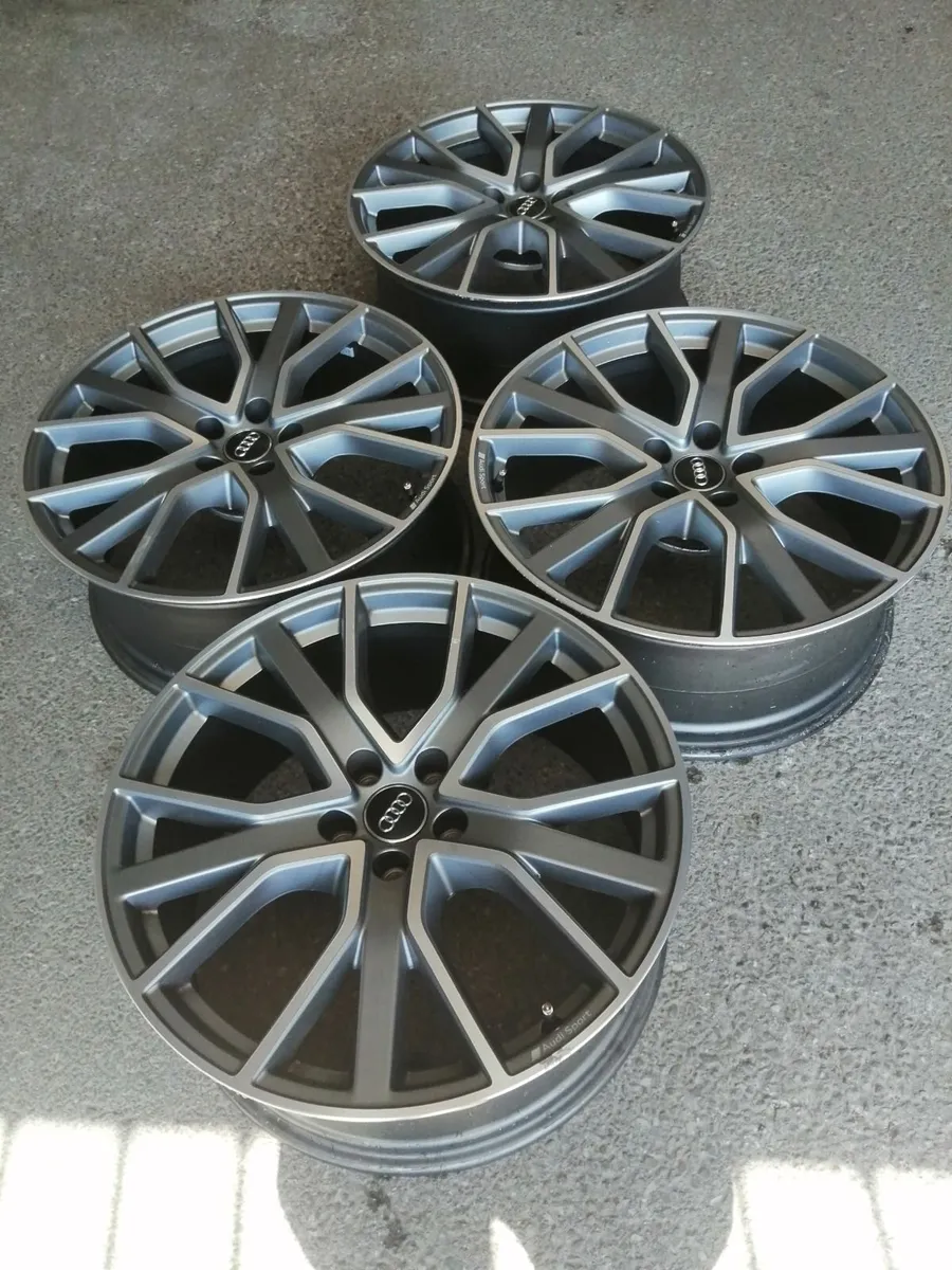 Set of Genuine 20" RS6 Audi alloys - Image 2