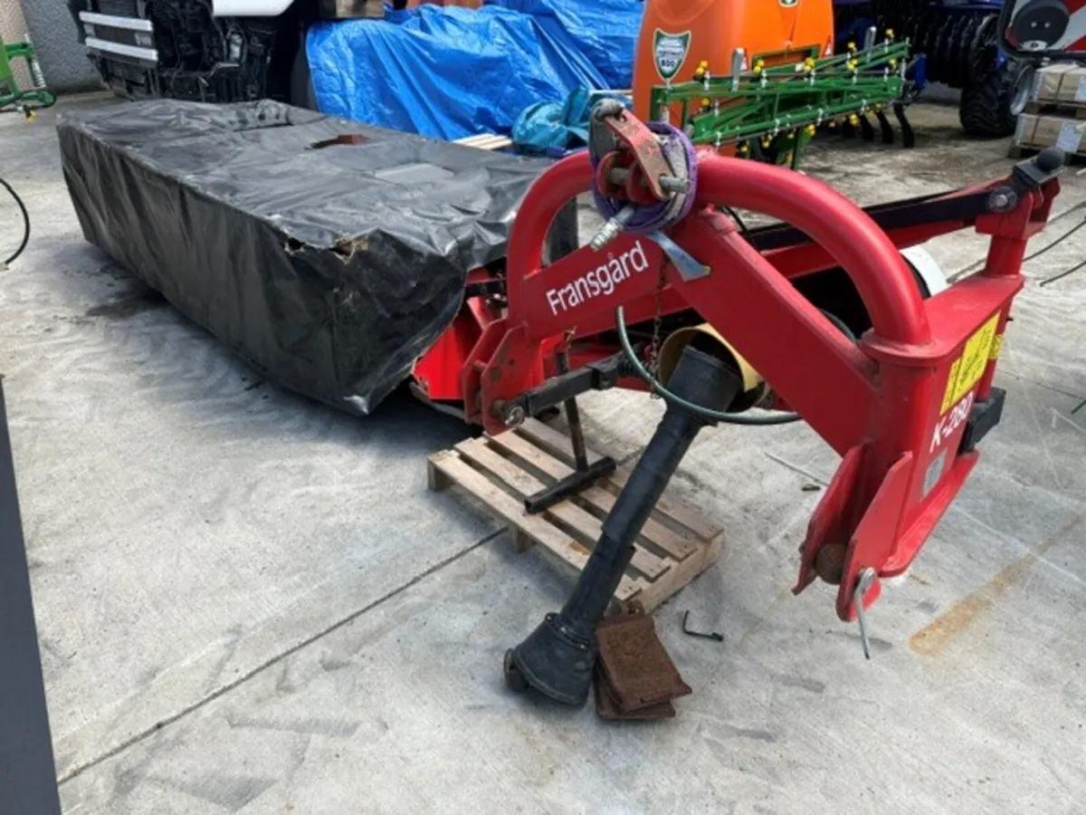 Used fransgard 280 - 9ft Plain  mower - Image 3