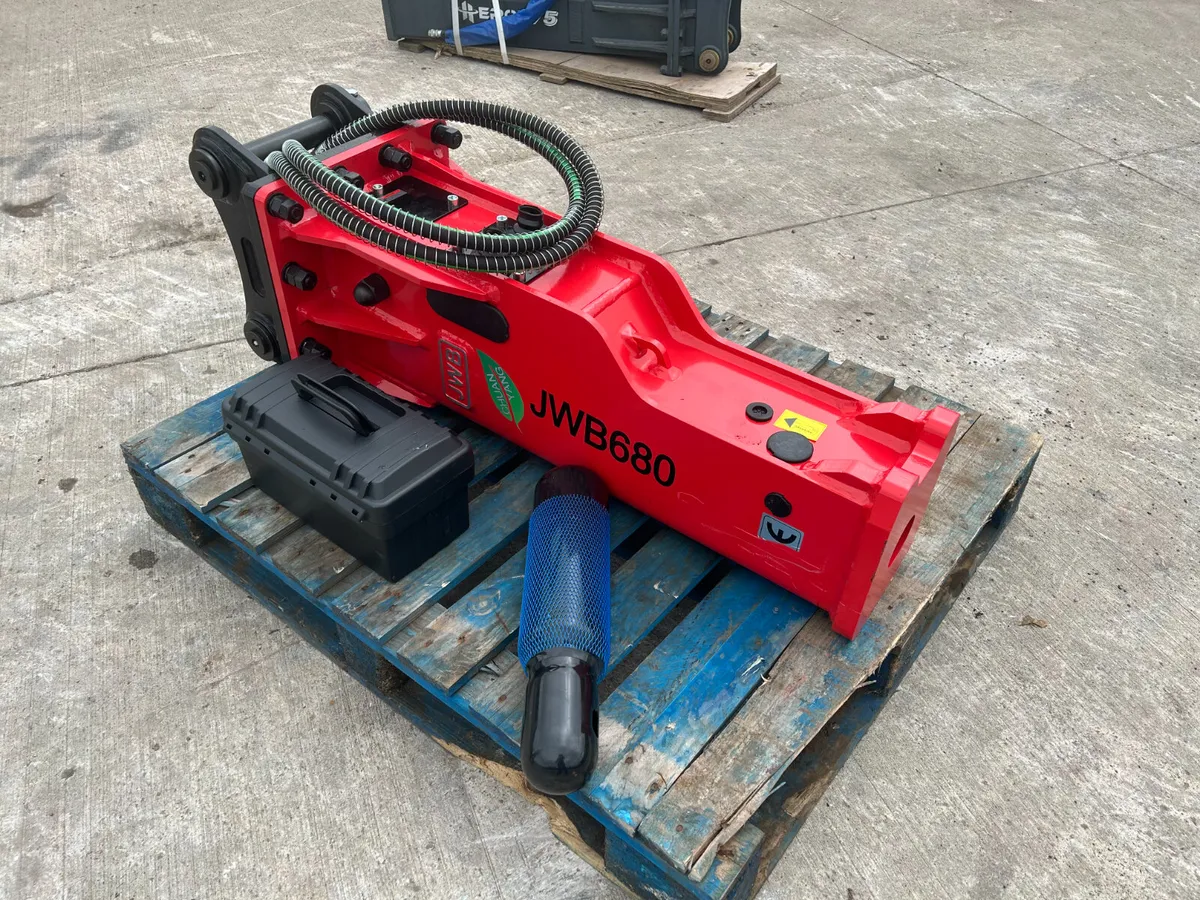 JWB JWB680  Hydraulic Breaker ((45mm Pins)) - Image 1