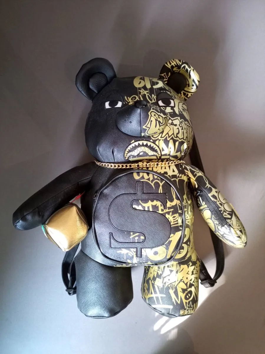 "MONEYBEAR" TEDDY BEAR BACKPACK - Image 2