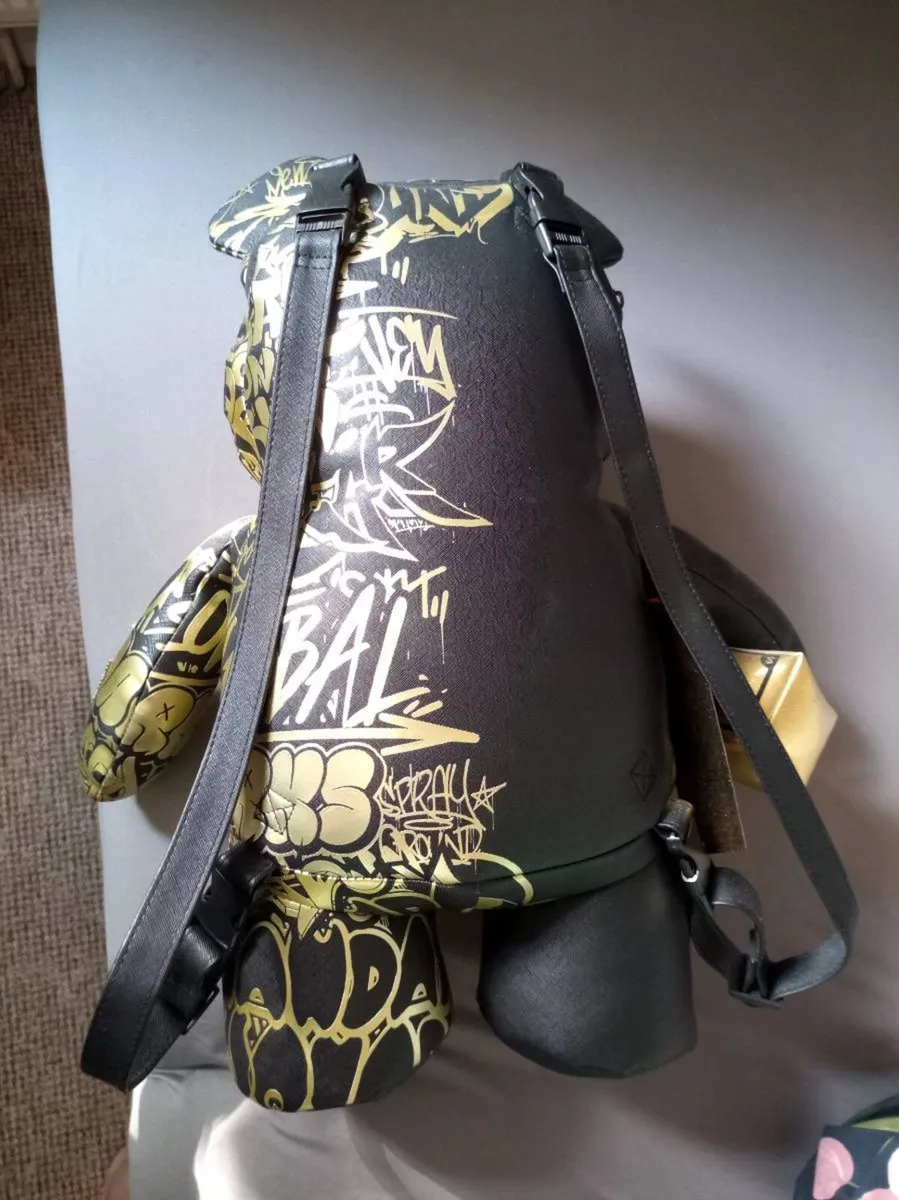 "MONEYBEAR" TEDDY BEAR BACKPACK - Image 3