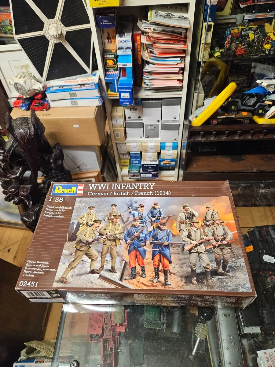 Airfix Revell WW1 Soldiers - Image 1