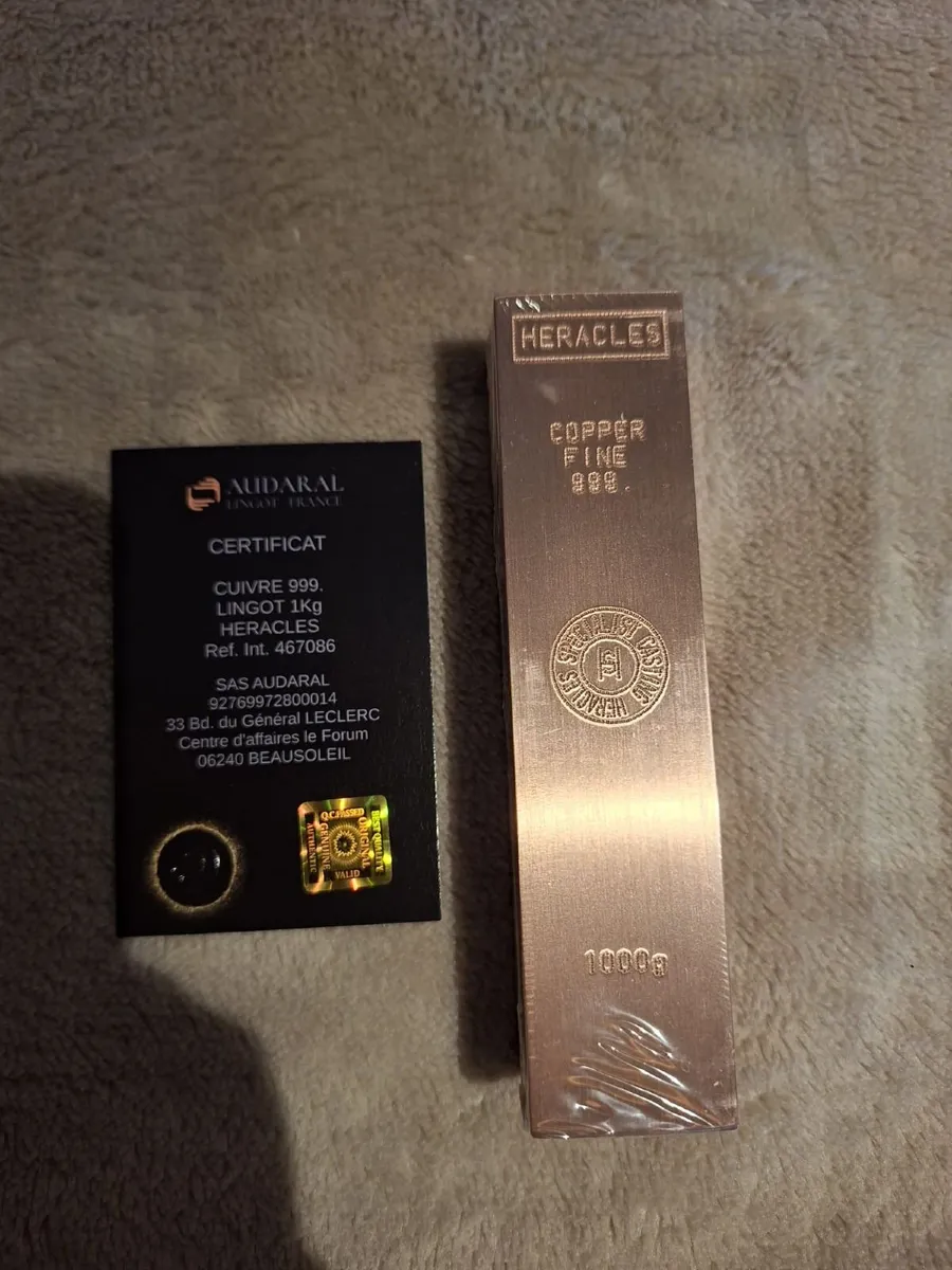 5kg .999 Copper Bar Set - Image 2