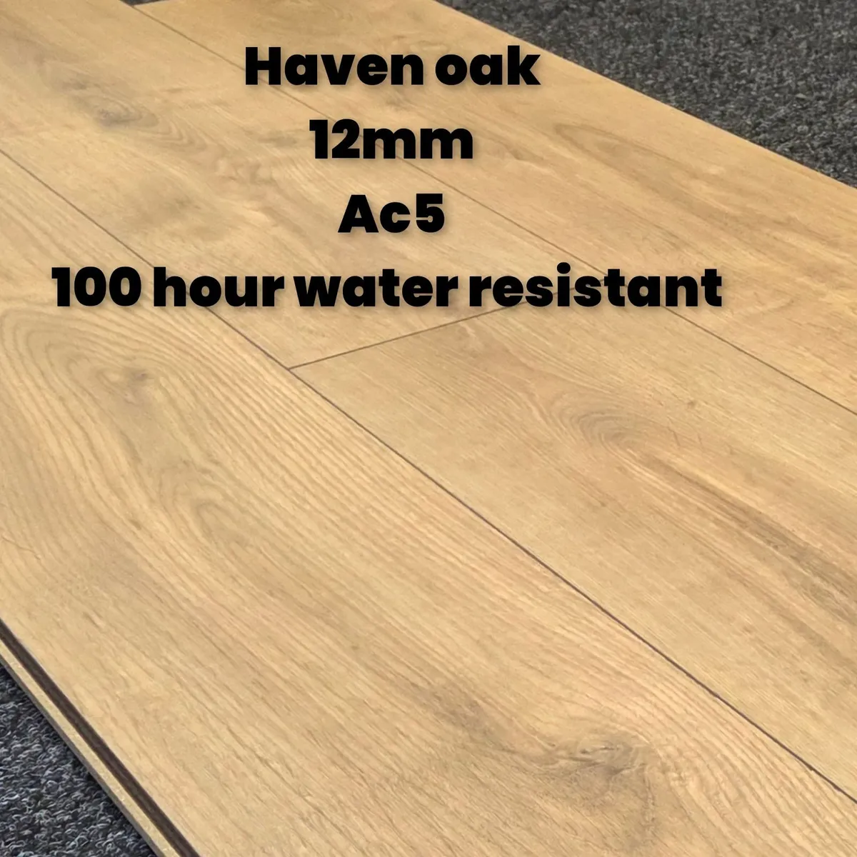 12mm laminated click flooring water resist - Image 1
