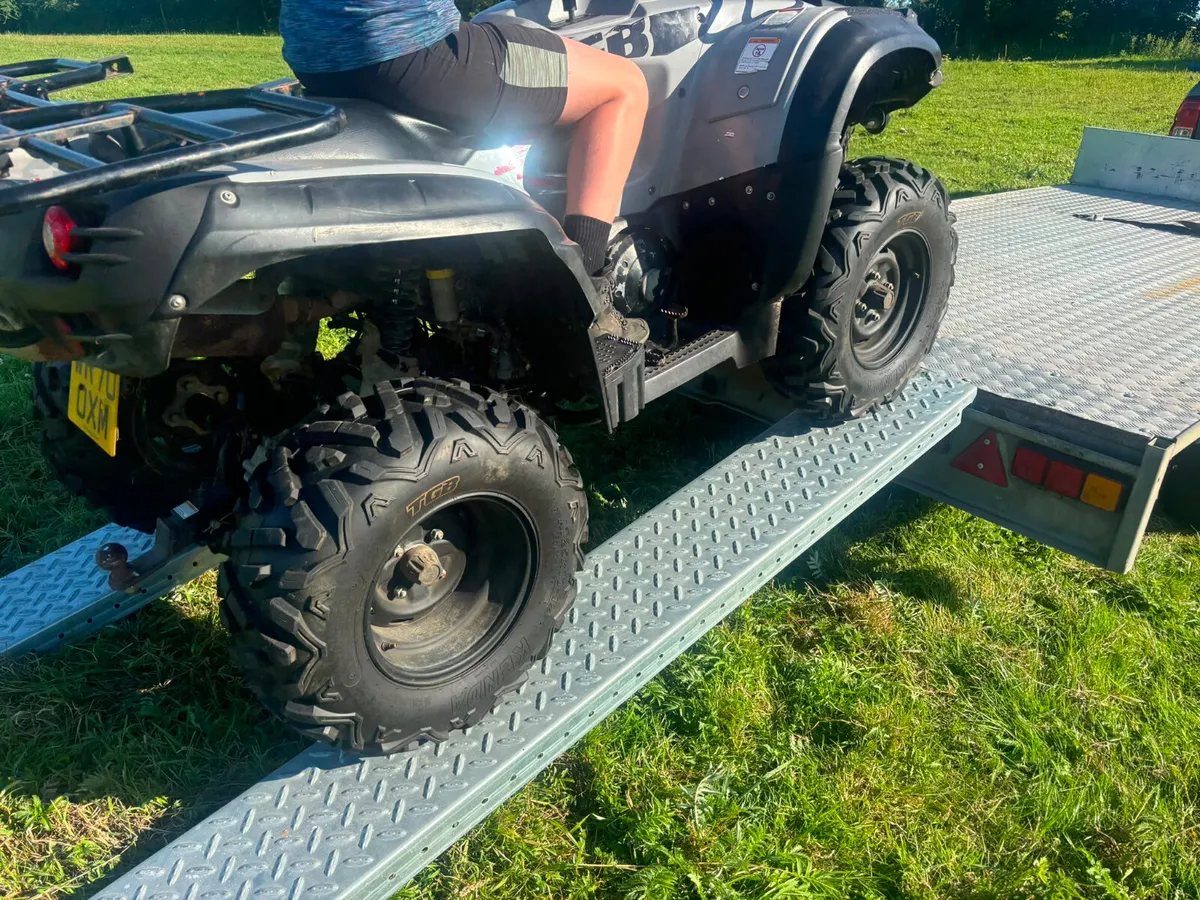 Galvanised trailer loading ramps €220 delivered - Image 3