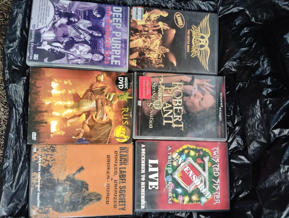 Heavy metal music DVDS
